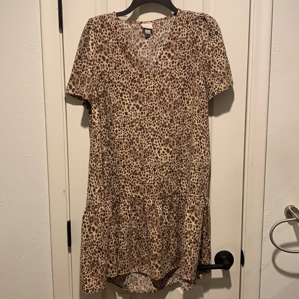Leopard Print Dress